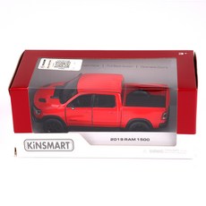 KiNSMAR 2019 道奇 Ram 1500 玩具 KT5413, 1個, 紅色
