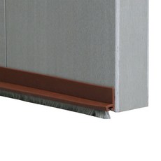 Yoromkorom 房門 商店玻璃 玄關門 防風擋風條 寬25mm 棕色, 1個