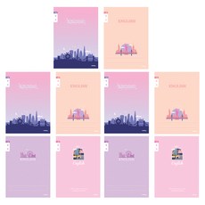 ibis 女童用 小學3-6年級 英文窄行筆記本 12226, 隨機出貨, 10個