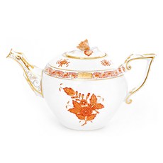 Herend Aponi橘子茶壺, 1個, 380ml