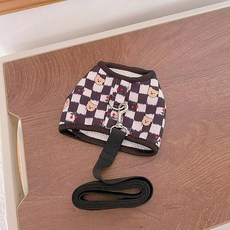 Coco studio Coco 櫻桃熊胸背帶, 1套, 黑色