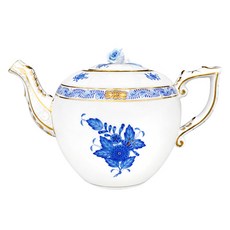 Aponi 藍色茶壺玫瑰旋鈕, 600ml, 1個