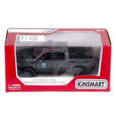 KiNSMAR 2019 道奇 Ram 1500 警車玩具 KT5413PR, 灰色