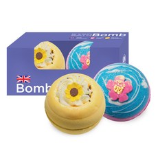 Bomb Cosmetics 頂級碳酸入浴劑 蜜蜂礦 160g + 夏威夷草裙舞 160g 套組, 1個