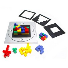 Kes.B 桌遊 3D魔術方塊 44p, 1個, 混合顏色