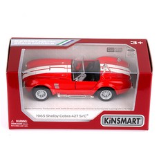 KiNSMAR Shelby Cobra 玩具 427 S/C_KT5322, 紅色, 1個
