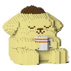 杯裝布丁狗三麗鷗角色積木 小型S, 混合色, 1個