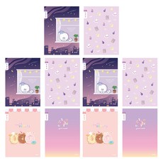 ibis 小學3-6年級聯絡簿 窄行-女款12220, 隨機出貨, 10個