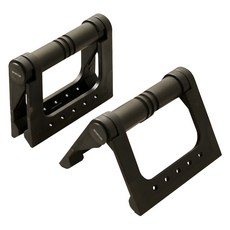 sportler 摺疊式伏地挺身器 2入, 單一商品, 黑色