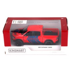 KiNSMAR 2019 道奇 Ram 1500 印花汽車玩具 KT5413F, 紅色, 1套