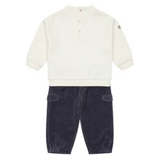 Tartine et Chocolat 兒童BT聚酯纖維半高領上衣褲子套組