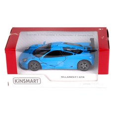 KiNSMAR 1995 麥拉倫 F1 GTR 汽車玩具KT5411, 藍色, 1個
