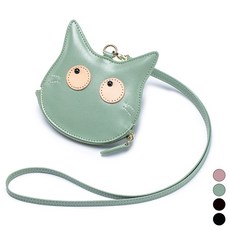 페이퍼먼츠 여성용 캣츠아이 리얼 동전 앤 카드지갑 23282