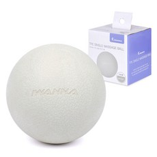아이워너 TPE 싱글 마사지 볼, 라이트그레이, 1개