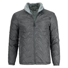 男款高領輕量保暖填充外套 FA-4781