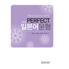 예문을 중심으로 배우는Perfect 일본어문형, 손동주,공미희,박미영,손다은 저, 부경대학교출판부