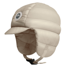 DTree 輕質羽絨墊耳登山帽, 米色