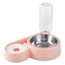 MrChuchu 寵物雲朵飲水碗, 1個, 粉紅色