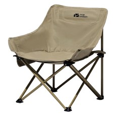 MOBI GARDEN Moon Chair 露營椅 單人, 沙色, 1個
