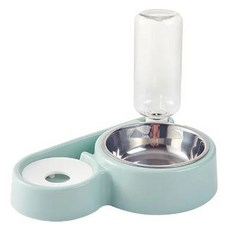 MrChuchu 寵物雲朵飲水碗, 1個, 綠色