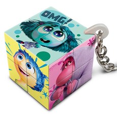 INSIDE OUT 腦筋急轉彎 益智迷你魔術方塊, 混合色, 1個