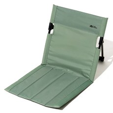 MOBI GARDEN 坐地式露營椅, 1個, 綠色