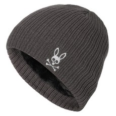 DTree 惡魔兔子刷毛毛帽, 深灰色