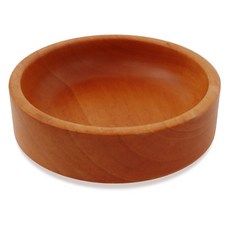 부엌다옴 마호가니 우드 원형 플레이트, 1개, 단품, 혼합색상