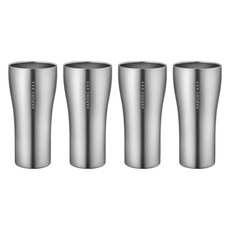 Haroro 雙層生啤酒杯, 4個