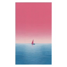 타공판닷컴 UV프린팅타공판 핑크선셋 인테리어용품 세트 700 x 1200, 혼합색상, 1세트