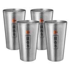 하로로 알루 사와컵 800ml, 4개