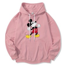 일루소 남녀공용 디즈니 스탠딩미키 후드티