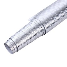 加長版廚房鋁箔壁貼 銀花, 1個