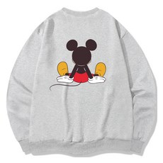 일루소 남녀공용 디즈니 스마일링미키 맨투맨