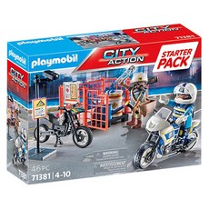 Playmobil 摩比人 警察與石油大盜入門包 71381, 1個