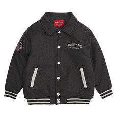 하버드키즈 주니어 아동용 헤리티지 울 바시티 오버핏 점퍼 HJCTJPD34106