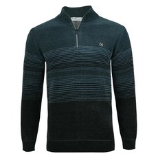 男士拉鍊針織高爾夫T恤 DW-4137