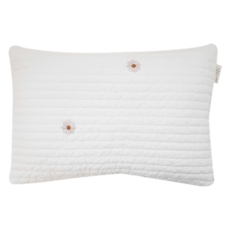 AiRabbit 嬰兒用100支純棉絎縫枕頭套 含枕芯, 1個, 雛菊