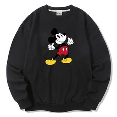 일루소 남녀공용 디즈니 스탠딩미키 맨투맨