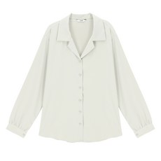 뷰어 소프트 베이직 셔츠 블라우스 ZNBLO201