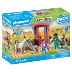 Playmobil 摩比人 入門包 農場獸醫 71471, 1個