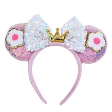 Kingsroad 漂亮角色扮演髮箍, 1個, 花朵 + 粉紅色