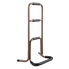 高度可調式助行器, 1個, 棕色