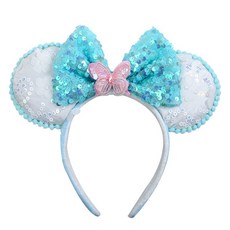 Kingsroad 漂亮角色扮演髮箍, 1個, 花朵 + 白色