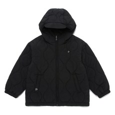 알로봇 아동용 후드 경랑패딩 오버핏 점퍼