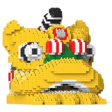 舞獅面具積木 S 小型, 黃色