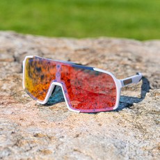 Mach 透明運動變色護目鏡, 1個, 水晶色 + 藍色