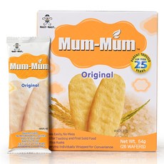 멈멈 신형 유아쌀과자 13p, 오리지널, 54g, 4개