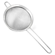 HERZOG PFANNEN 不鏽鋼嬰兒副食品迷你篩網 過濾網, 銀色, 1個