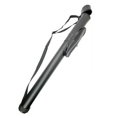 Bucarbonca撞球桿圓形人造皮革套, 1個, 黑色